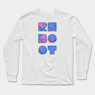 REBOOT Stacked Blended Floral Long Sleeve T-Shirt